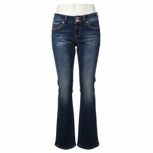 Wallflower Women's Distressed Jeans Size 0 bootcut Distressed Jeans